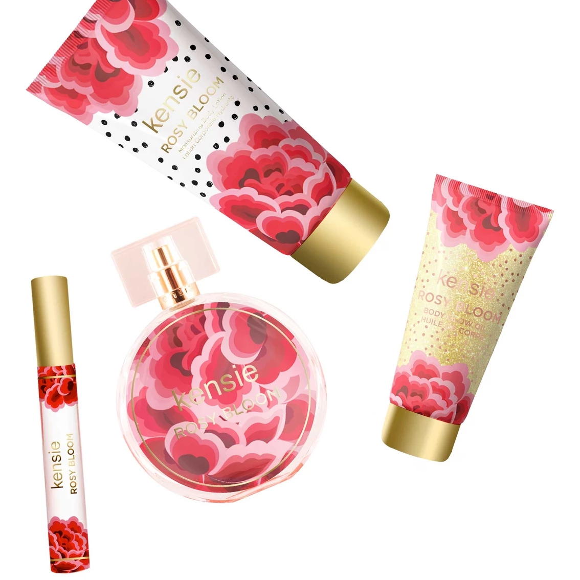 Budget π― Kensie Rosy Bloom 4 Pc. Gift Set π 4 Budget π― Kensie Rosy Bloom 4 Pc. Gift Set π - Image 2