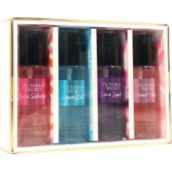 Brand new 🛒 Victoria's Secret TMC 4 Pc. Assorted Mini Mist Coffret Gift Set ⌛